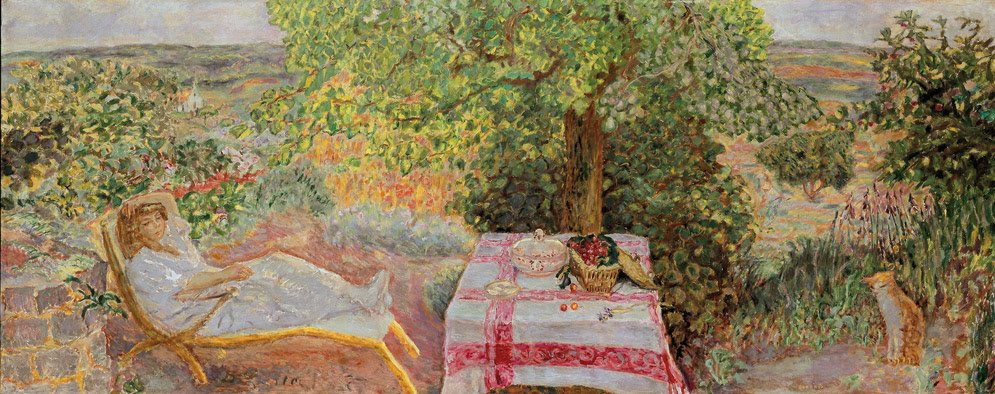 Pierre bonnard siesta jardin 1920