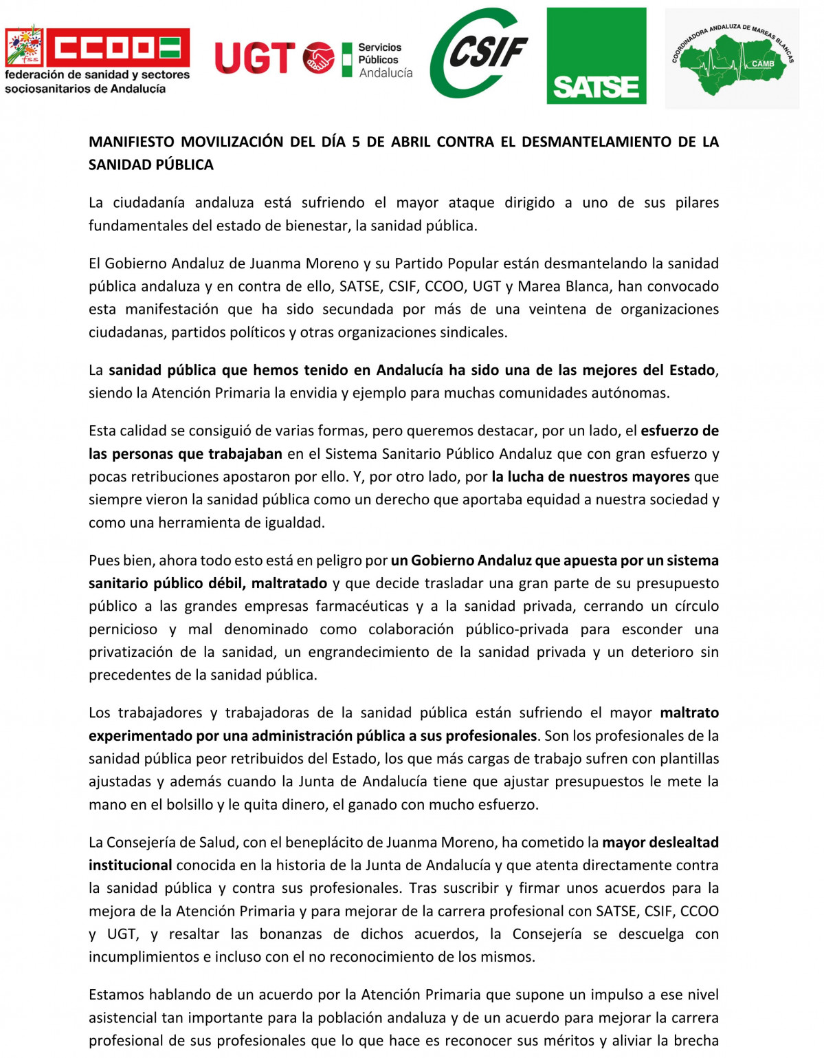 MANIFIESTO 5A contra desmantelamiento sanidad puu0301blica  (1)