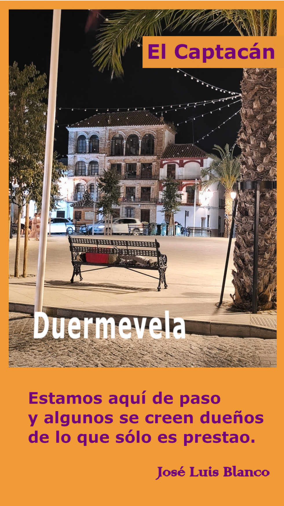 26.  Duermevela